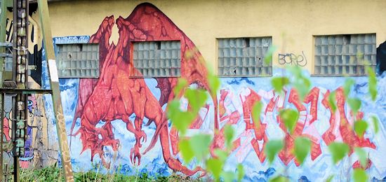 Graffitin Red Dragon Solvalla